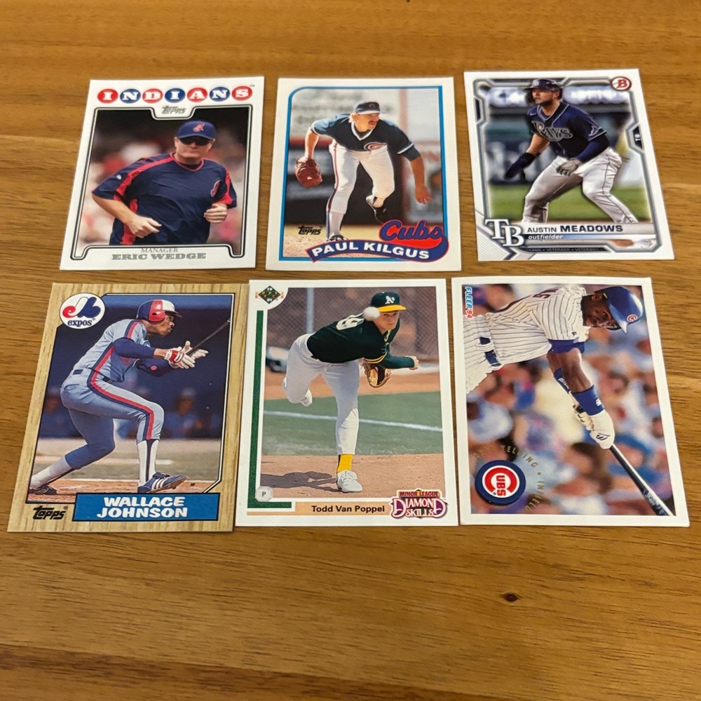 Baseball Trading Cards Collection